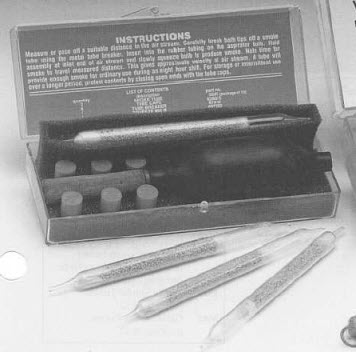 Ventilation Smoke Tube Kit (Glass) "MSA" model 5607 Ventilation Smoke Tube Kit (Glass) "MSA" model 5607